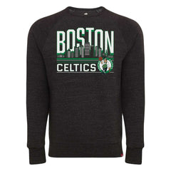 NBA Boston Celtics Sportiqe Unisex Harmon Super Soft Tri-Blend Raglan Pullover Sweatshirt