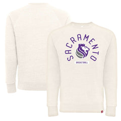 NBA Sacramento Kings Sportiqe Unisex Harmon Super Soft Tri-Blend Raglan Pullover Sweatshirt