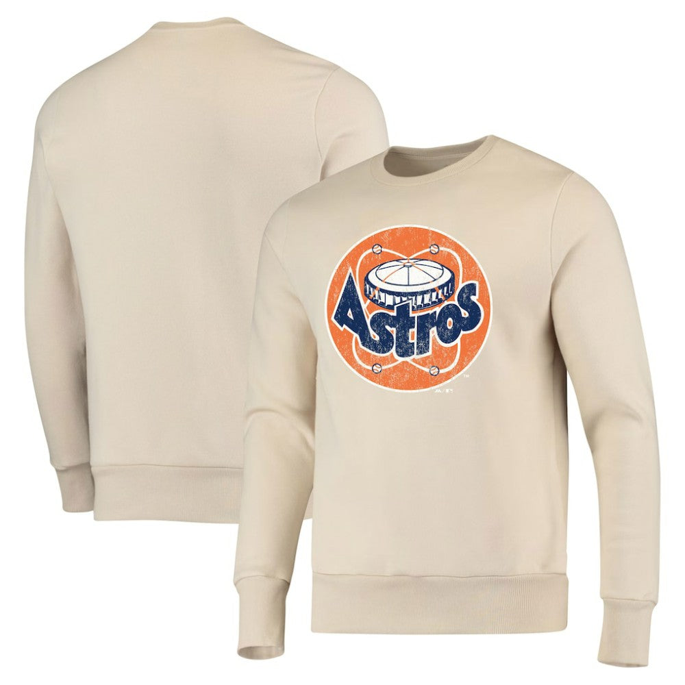 MLB Houston Astros Majestic Threads Fleece Pullover Sweatshirt