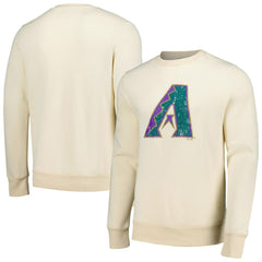 MLB Arizona Diamondbacks Majestic Threads Fleece Pullover Sweatshirt