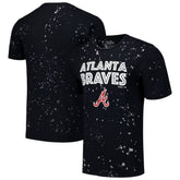 MLB Atlanta Braves Majestic Threads Splatter T-Shirt