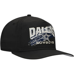 Throwback Brush Golfer Snapback Hat - Dallas Cowboys
