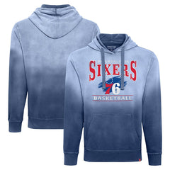 NBA Philadelphia 76ers Sportiqe Unisex Blake Sun-Fade Pullover Hoodie