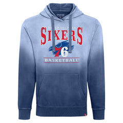 NBA Philadelphia 76ers Sportiqe Unisex Blake Sun-Fade Pullover Hoodie