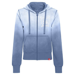 NBA Philadelphia 76ers Sportiqe Women's Carli Sun Fade Full-Zip Hoodie