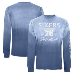 NBA Philadelphia 76ers Sportiqe Unisex Mohave Sun-Dipped Long Sleeve T-Shirt