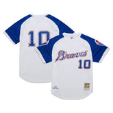 MLB Chipper Jones Atlanta Braves Mitchell & Ness 2004 Cooperstown Collection Authentic Throwback Jersey