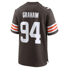 Mason Graham 2025 NFL Draft First Round Pick Game Jersey - Cleveland Browns
