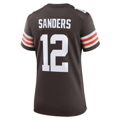 Shedeur Sanders Women's 2025 NFL Draft Game Jersey - Cleveland Browns