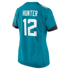 Travis Hunter Women's 2025 NFL Draft First Round Pick Team Game Player Jersey - Jacksonville Jaguars