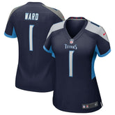 Cameron Ward Women's 2025 NFL Draft First Round Pick Alternate Game Jersey - Tennessee Titans