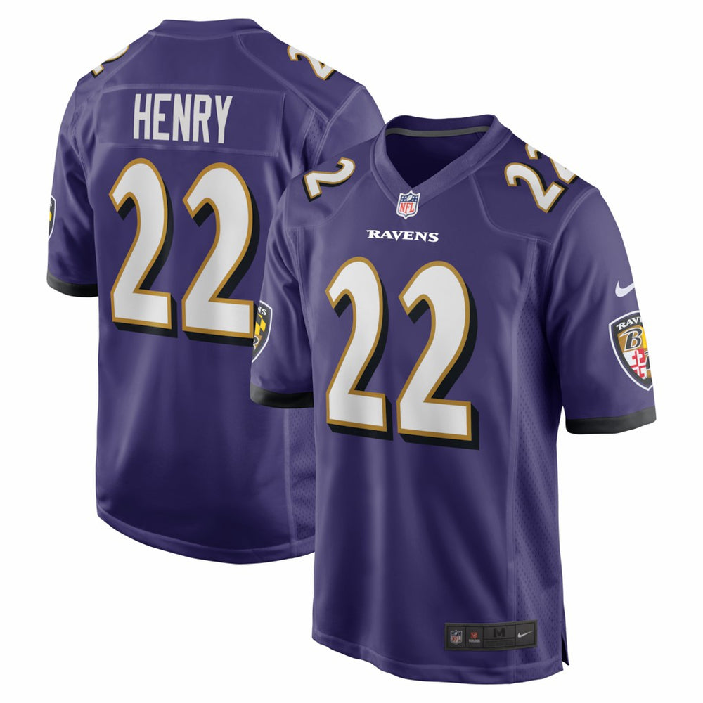 Derrick Henry Game Player Jersey - Baltimore Ravens