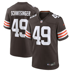 Carson Schwesinger 2025 NFL Draft Game Jersey - Cleveland Browns