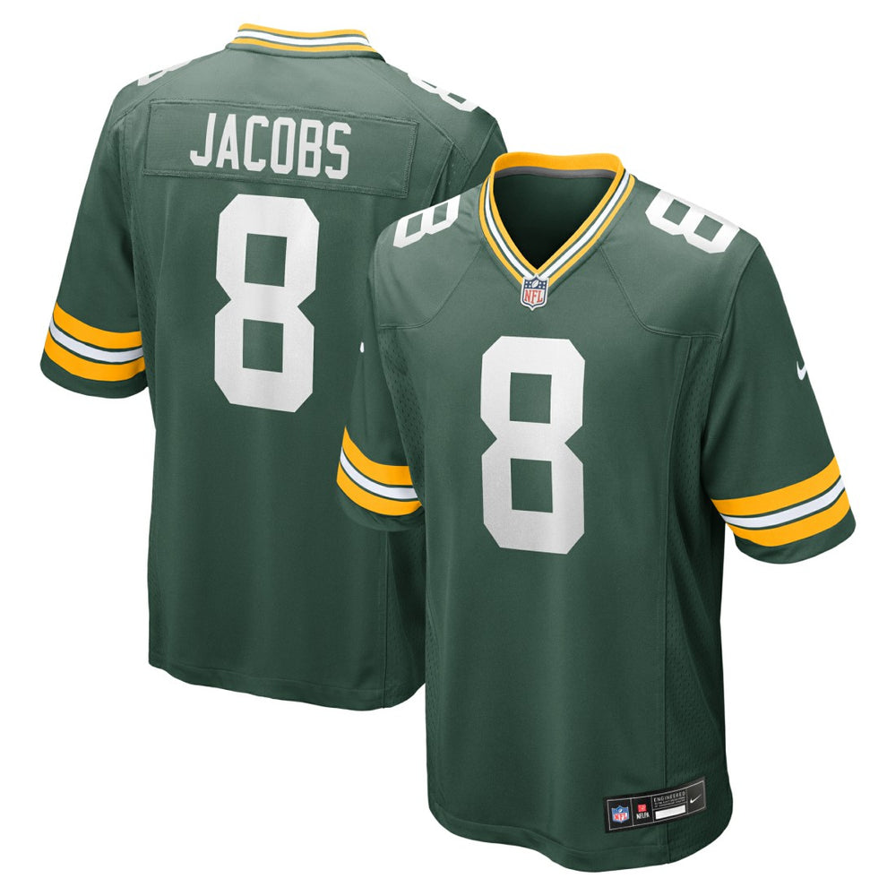 Josh Jacobs Team Game Jersey - Green Bay Packers