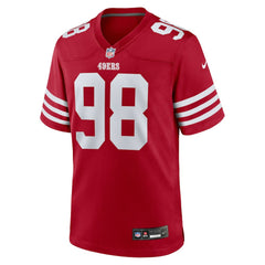 Mykel Williams 2025 NFL Draft First Round Pick Game Jersey - San Francisco 49ers