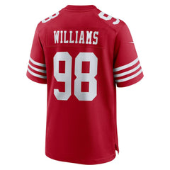 Mykel Williams 2025 NFL Draft First Round Pick Game Jersey - San Francisco 49ers
