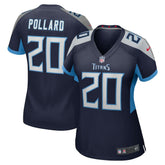 Tony Pollard Women's Game Player Jersey - Tennessee Titans