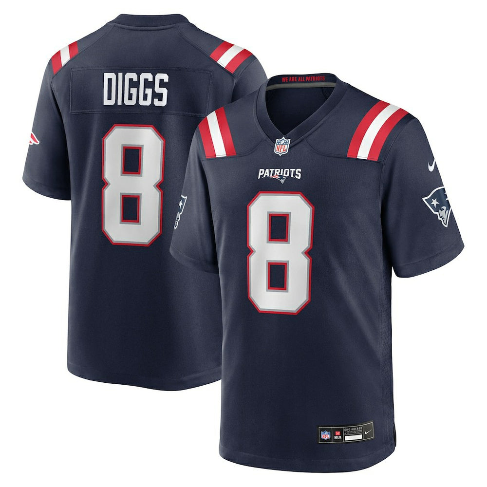 Stefon Diggs Game Jersey - New England Patriots