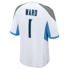 Cameron Ward 2025 NFL Draft First Round Pick Game Jersey - Tennessee Titans