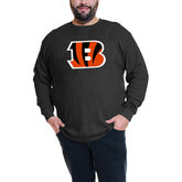 Joe Burrow Big & Tall Thermal Waffle Long Sleeve T-Shirt - Cincinnati Bengals