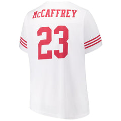 Christian McCaffrey Women's Plus Size Fashion Jersey - San Francisco 49ers
