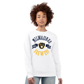 MLB Milwaukee Brewers G-III 4Her by Carl Banks Women's Team Logo Fleece Pullover Sweatshirt