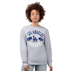 MLB Los Angeles Dodgers G-III 4Her by Carl Banks Women's Team Logo Fleece Pullover Sweatshirt