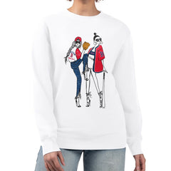 MLB Boston Red Sox G-III 4Her by Carl Banks Women's Baseball Girls Fleece Pullover Sweatshirt