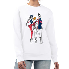 MLB Cleveland Guardians G-III 4Her by Carl Banks Women's Baseball Girls Fleece Pullover Sweatshirt