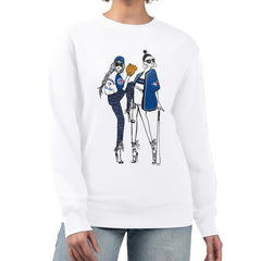 MLB Toronto Blue Jays G-III 4Her by Carl Banks Women's Baseball Girls Fleece Pullover Sweatshirt