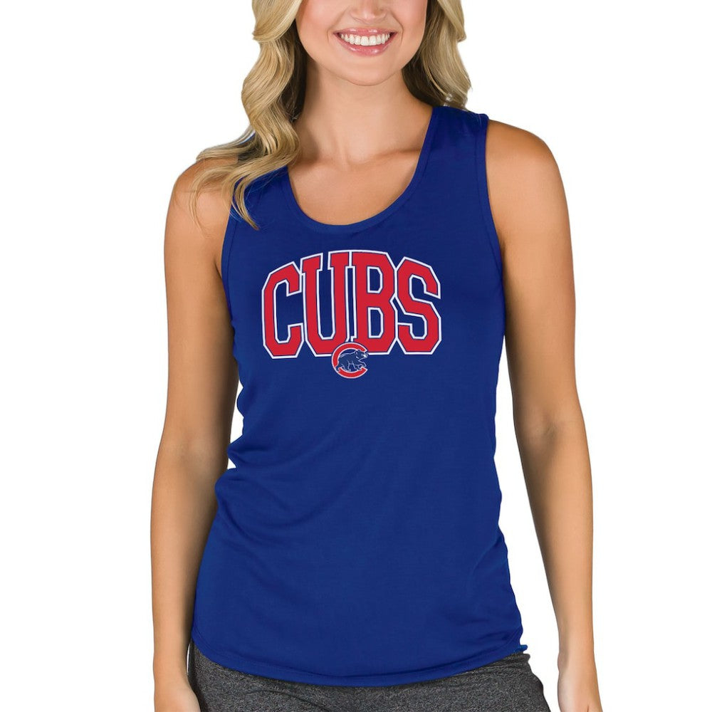 MLB Chicago Cubs Concepts Sport Women's Marathon Racerback Tank Top