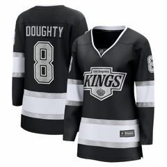 NHL Black Drew Doughty Los Angeles Kings Fanatics Women's Home Breakaway Jersey