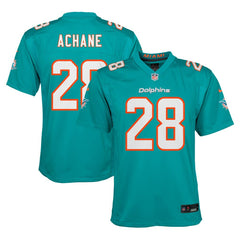 De’Von Achane Youth Game Jersey - Miami Dolphins