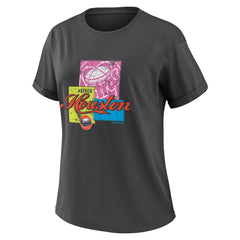 MLB Houston Astros WEAR by Erin Andrews Women's Domestic Box Color Boyfriend T-Shirt