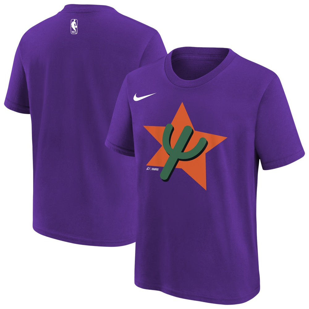 NBA Phoenix Suns Youth 2025/26 City Edition Essential Logo T-Shirt
