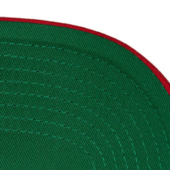 NHL Red Ottawa Senators Mitchell & Ness Core Team Ground Pro Adjustable Hat