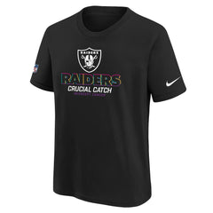 Youth 2024 NFL Crucial Catch T-Shirt - Las Vegas Raiders