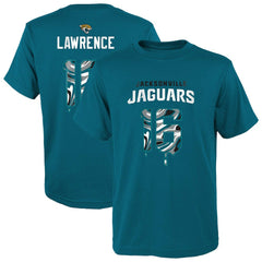 Trevor Lawrence Youth Mainliner Drip Player Name & Number T-Shirt - Jacksonville Jaguars