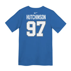 Aidan Hutchinson Preschool Player Name & Number T-Shirt - Detroit Lions