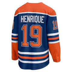 NHL Royal Adam Henrique Edmonton Oilers Fanatics Home Breakaway Jersey