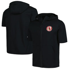 MLB St. Louis Cardinals Levelwear Recruit Short Sleeve Full-Zip Hoodie