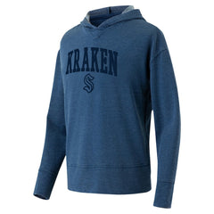 NHL Deep Sea Blue Seattle Kraken Concepts Sport Women's Volley Pullover Hoodie