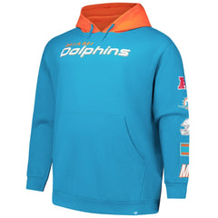 Big & Tall Patched Out Pullover Hoodie - Miami Dolphins
