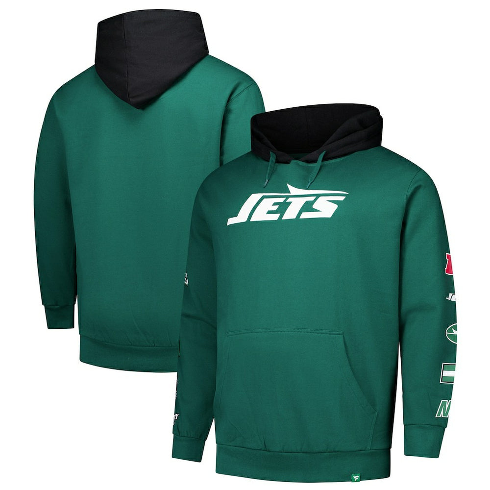 Big & Tall Patched Out Pullover Hoodie - New York Jets