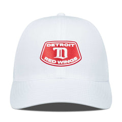 NHL White Detroit Red Wings Levelwear Retro Skylight Zephyr Adjustable Hat
