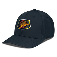 NHL Black Vancouver Canucks Levelwear Retro Skylight Rise Flex Hat