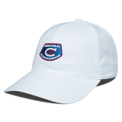 NHL White Montreal Canadiens Levelwear Retro Skylight Matrix Adjustable Hat