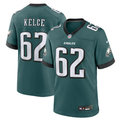 Jason Kelce Team Game Jersey - Philadelphia Eagles