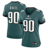 Jordan Davis Women's Team Game Jersey - Philadelphia Eagles