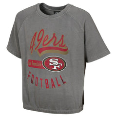 Women's Mineral Wash Short Sleeve Top - San Francisco 49ers
